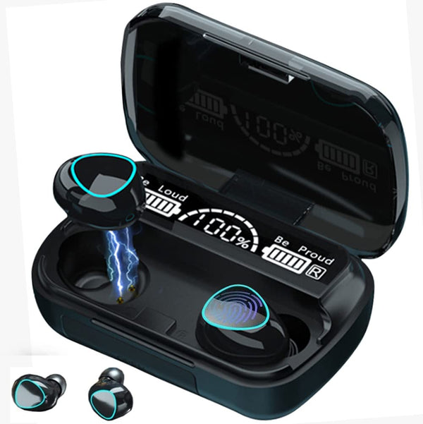 M10 Wireless Earbuds – Powerful Sound, Smart Design & Battery Bank