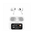 Airpods A9 Pro ANC Touch Screen Display Earbuds - White